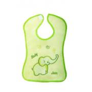 Baby Jem Köşeli Nakışlı Önlük - Yeşil