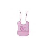 Baby Jem Poli Muşamba Küçük Önlük - Pembe