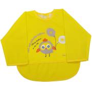 Baby Jem Poli Muşamba Kollu Önlük - Sarı