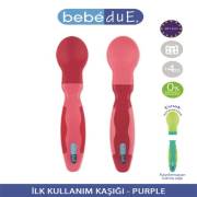 Bebedue İlk Kullanım Kaşığı - Mor