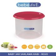 Bebedue Baby Jar Saklama Kabı 300 ML - Kırmızı