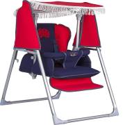 PashaBaby M21 Bücürük Salıncak Kırmızı-Lacivert
