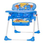 Crystal Baby 203 Iris Mama Sandalyesi - Mavi