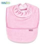 Babyjem Kadife Önlük Pembe