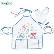 Babyjem Boyundan Bağlamalı Faaliyet Önlüğü Mavi