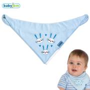 Babyjem Penye Fular Önlük / Mavi