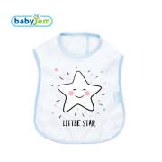 Babyjem Poli Midi Önlük Mavi Biye