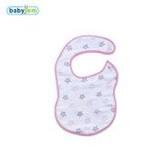 Babyjem Müslin Mama Önlüğü Pembe Yıldız