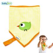 Babyjem Fular Önlük Emzik Tutacaklı Sarı