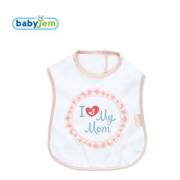 Babyjem Poli Midi Önlük Pembe Biye