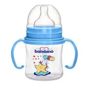 Bambino PP Geniş Ağızlı Kulplu Biberon 150 ml - Deniz Yıldızı