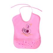 Sevi Bebe Küçük Muşamba Önlük Pembe