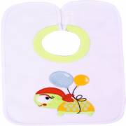 Sevi Bebe Yapışkanlı Havlu Önlük  Kaplumbağa