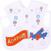 Sevi Bebe Giymeli Havlu Önlük Lacivert