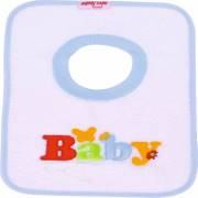 Sevi Bebe Yakalı Havlu Önlük  Beyaz