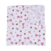 Sevi Bebe Müslin Battaniye - Prenses Desen