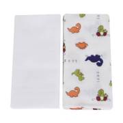 Sevi Bebe Çok Amaçlı Müslin Bez (2Adet) - Dino Desen