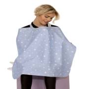 Sevi Bebe Tokalı Anne Emzirme Örtüsü - Mavi Yıldız