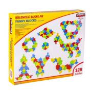 Pilsan Eğlenceli Bloklar Kutulu (128 Parça)