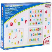 Pilsan Harf ve Rakam Seti Kutulu 178 Parça 03297