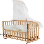 Pierre Cardin Ritsa Anne Yanı Ahşap Beşik Natural
