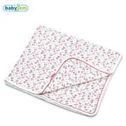 Babyjem Eko Penye Battaniye  Kırmızı Biberon