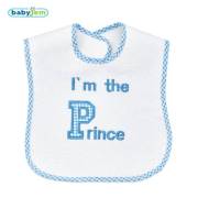 Babyjem Prens Prenses Mama Önlüğü Mavi