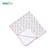 Babyjem Emprime Penye Battaniye Pembe Çiçekli