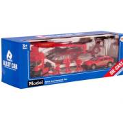 Furkan Sesli Işıklı Metal İtfaiye Seti FR-3366