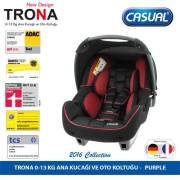 Casual Trona 0-13 Kg Oto Koltuğu - Mor