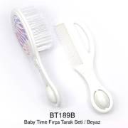 BabyTime Tarak Fırça Seti - Beyaz