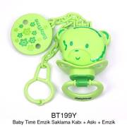 BabyTime Emzik Saklama Kabı / Askı / Emzik - Yeşil